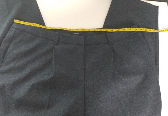 Jones New York Women's Grey Capri Size 18W Plus - Picture 4 of 8